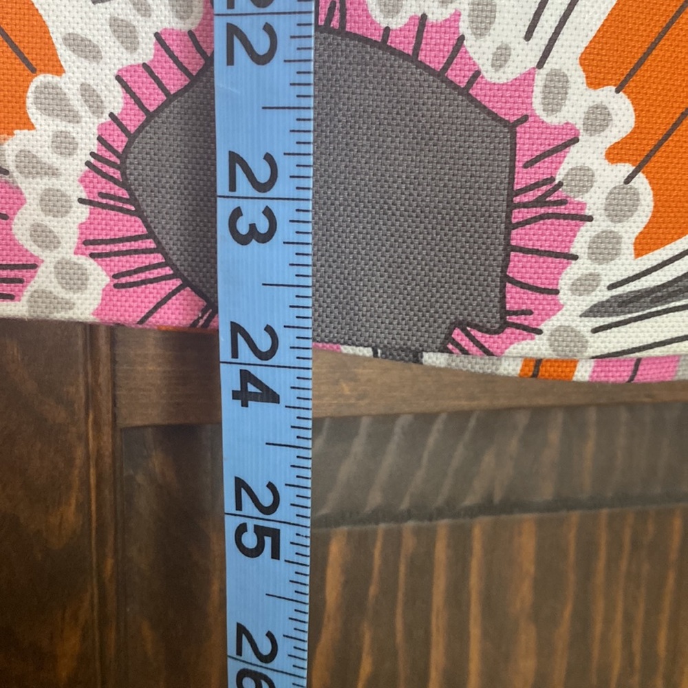 (A) Ideology VIBRANT pink gray orange white skirt, sz 4, EUC - Picture 4 of 11